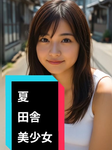 夏の田舎町での美少女体験