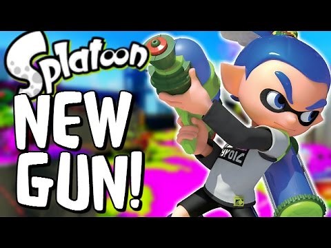 NEW GUN - SPLATTER SHOT! - SPLATOON