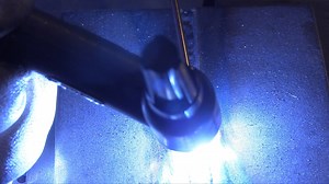 There is a limit on the thickness that a tig welder can penetrate in a single pass and still be presentable. I think 11ga (.120") is just about too thick to consistently penetrate with a single pass so for this video, I put a bevel on each piece and gapped the joint. This joint would be good practice for thicker multipass butt joints as well. I showed 2 different techniques...lay wire and dip keyhole on the root pass. For the cover pass, I used the laywire technique with a slight weave. | Weldin