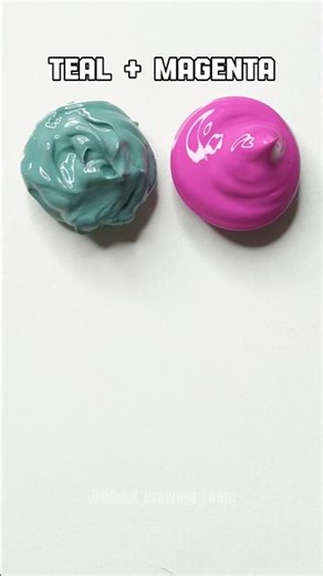 Unique color mixing recipes | 💜🔥 | Shocking Color Mix | Satisfying Paint Blend