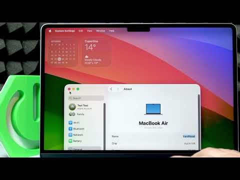 MacBook Air M4 – 如何更改设备名称