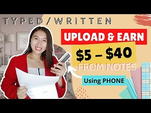EARN $5-$40 IN EVERY UPLOAD AND SOLD NOTES + EPICAREER AD (NEW WEBSITES) | SINCERELY CATH