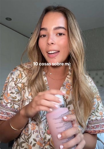 10 cosas que sobre miiiii🥰💕 amé hacer este video así que de repente viene la parte 2 💋 #fyp