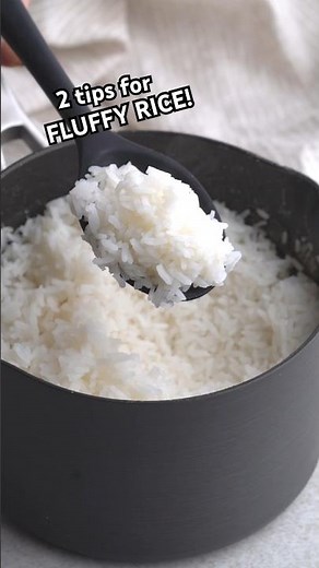 How to cook jasmine rice (so it’s perfectly fluffy every time!) 🍚 #howtocookrice