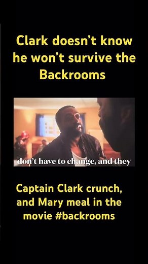 He doesn’t know he won’t survive the backrooms - Captain Clark attack backrooms movie explained ￼