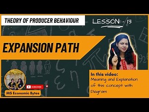 || EXPANSION PATH | PRODUCTION FUNCTION | SHORT VIDEO | MS Economic Bytes ||