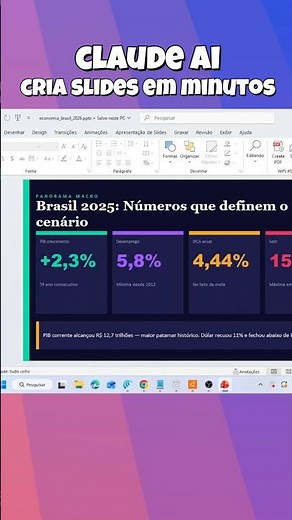 Claude.AI creates professional presentation slides in minutes (free version) #ia