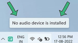 Fix no audio device installed | no output devices found windows 11/10