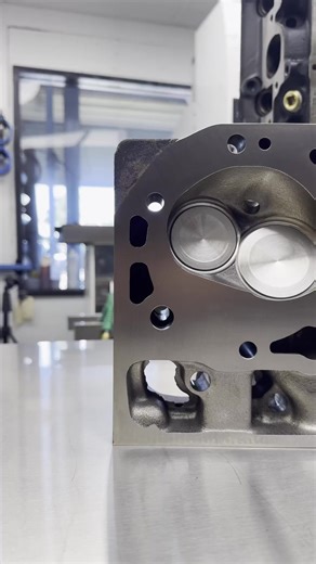 2.3K views · 45 reactions | Valve job complete on a 502 BBC, fitted with a new seat for a precise seal and better airflow. Big cubes demand accuracy—this one’s ready to breathe right. ️ #502BBC #ValveJob #CylinderHead #AdvancedCylinderHeads #newen | Advanced Cylinder Heads, LLC | Facebook