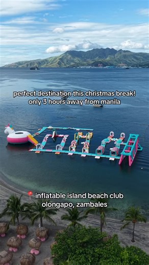 1.1K views · 75 reactions | must visit beach destination this christmas break. only 3 hours away from manila ☀️ | Inflatable Island Ph | Facebook