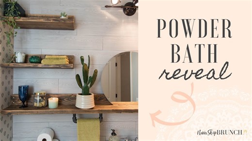 Powder bath makeover ideas that change the entire space