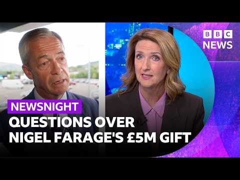 Nigel Farage’s £5m gift - Victoria Derbyshire runs through the timeline
