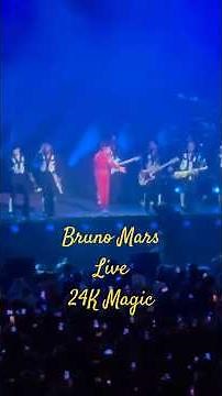 Bruno Mars Performs "24K Magic" LIVE in Nashville 🔥✨ | Crowd Went Crazy #shorts