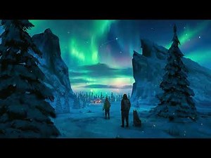 Live Wallpaper Landscape HD/4K - Northern Lights Winter