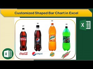Customized Shaped Bar Chart in Excel