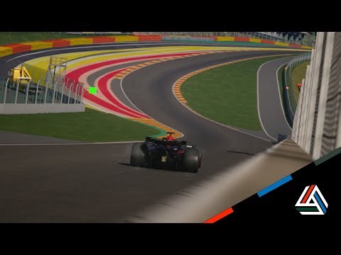 RB20 Qualifying Lap at Spa Francorchamps | Assetto Corsa - VRC Formula Alpha