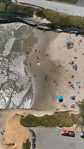 I WANT TO SWIM • Sunny Cove, Santa Cruz • May 2025 • Into the Ocean - Song by Blue October ‧ 2006 #blueoctober #lyricvideo #sanddrawing | Brighton Denevan