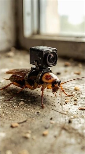 Explore the Hidden Crevices of a Old Abandoned House Through the Eyes of Cockroach #short #pov