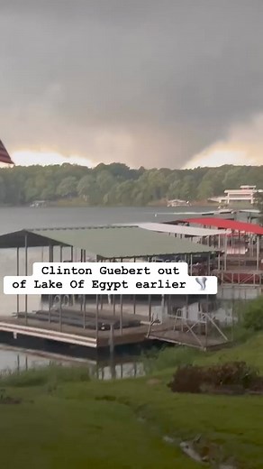 Tornado at Lake Of Egypt. | Southern Illinois Weather Information