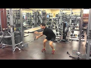 Low To High Cable Chop: Wood Chop