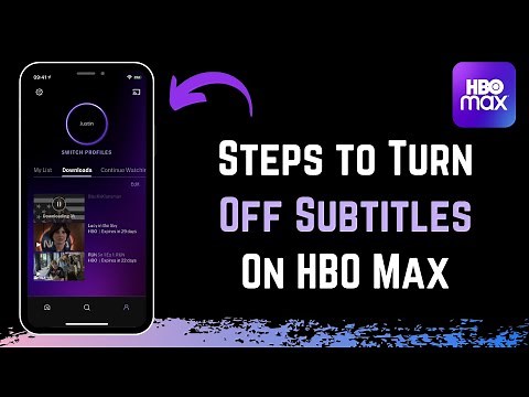 HBO Max - How to Turn Off Subtitles !