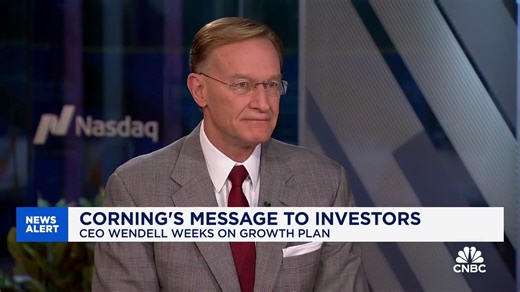 Watch CNBC's full interview with Corning chairman and CEO Wendell Weeks