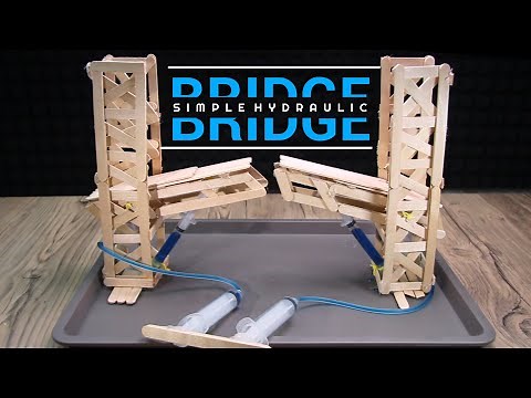 How to Make Hydraulic Bridge with Syringes