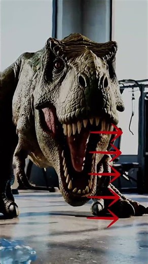 T-Rex Gets Mad After Water Bottle Splash at Gym 🦖💦