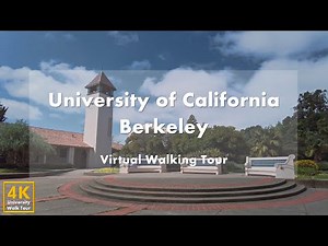 University of California, Berkeley (Clark Kerr Campus) - Virtual Walking Tour [4k 60fps]
