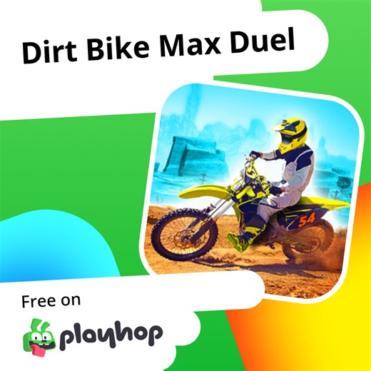 Dirt Bike Max Duel: Play Online For Free On Playhop