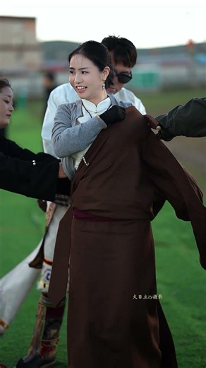 Yongji, the Tibetan dance goddess, the most beautiful smile