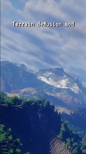 terrain deffusion mod minecraft #world genaration mod minecraft