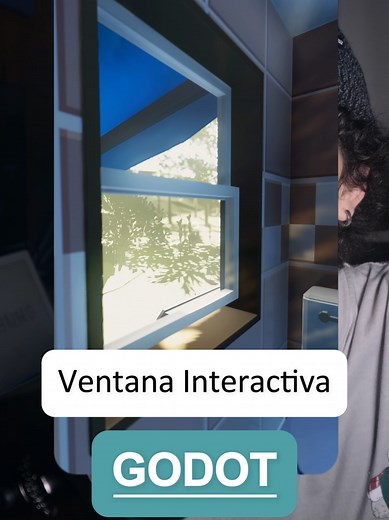Crea Ventanas Interactivas en Godot LINK DE DESCARGA 🪟✨ #gamedev #godot #gdscript #indie #gaming #fyp