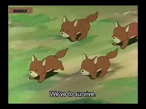 Doraemon Episode with English Subtitles | Doraemon 1979 | Episode: Save the Wolves