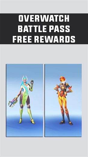 Every FREE Reward in Overwatch's NEW Battle Pass #shorts