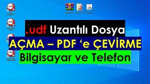 How to Open UDF Extension | Open on Computer and Mobile Phone | Convert to PDF with UDF Editor an...
