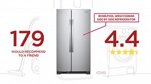 Review of Whirlpool WRS315SNHM