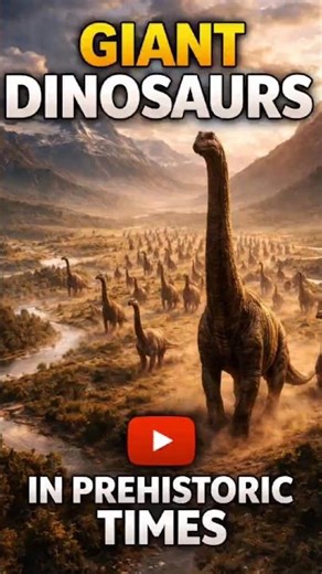 Meet the Biggest Plant-Eating Dinosaurs in History #youtubeshorts