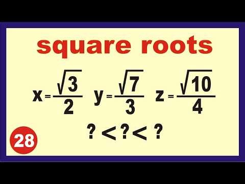 Question 28 : How to Find Square Root Easily?| Step by Step Math Tutorial | Square Roots