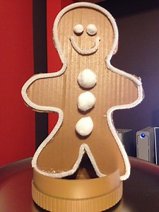 Gingerbread Man Cut Out Template | The Cake Boutique