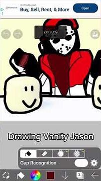 They say my hitbox is a problem… | Drawing Jason - Butcher Vanity