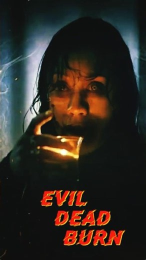 Evil Dead Burn 💀🔥 #shots #evildeadburn #horror #review #reaction #storytelling #movie #update