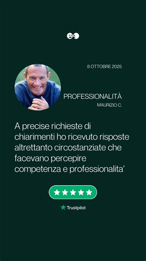 C’è chi ci sceglie perché offriamo un servizio veloce, efficiente e comprensibile, e chi ci apprezza perché in meno di 24 ore dall’attivazione inviamo un report dettagliato e facile da comprendere. ⭐️⭐️Di motivi ce ne sono tanti per scegliere i servizi di Mister Credit. Un aiuto professionale sempre al tuo fianco!⭐️⭐️ #diconodinoi #mistercredit #trustpilot | Mister Credit