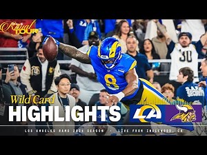 HIGHLIGHTS: Rams Top Plays From Wild Card Win vs. Vikings - Jared Verse's TD, Every Sack & More