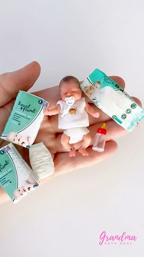 3.8M views · 78K reactions |  Check out these videos – from adorable mini babies to cozy campfires!  Which scene is your favorite? #MiniatureMagic #GrandmaGetsReal #viralvideo #dollhouseminiatures #miniatureworld | Grandma Gets Real | Facebook