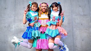 Meet the Aussie pro wrestler who fronts a Japanese pop-metal group