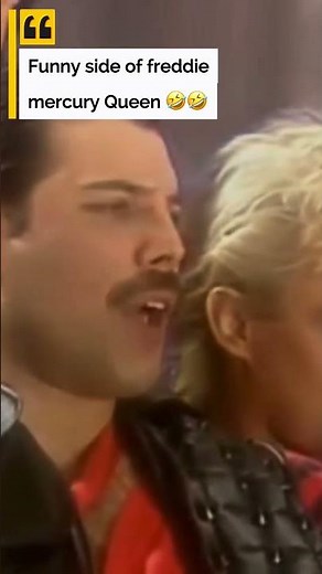Freddie Mercury being a Legend for 40 Seconds 🎤😂 #freddiemercury #classicrock #queen #rockandroll