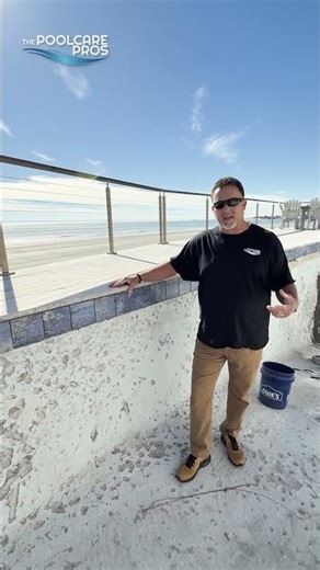 Pool Crack Repair Warning | When to Call a Professional #poolmaintenance #shorts