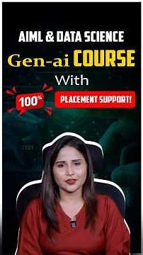Career in AIML & Data Science with Generative AI Course | 100% Placement Support #itcourses