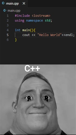 Programmers Start Like This… “Hello World” 💻 #coding #coderlife #codingmeme #programming